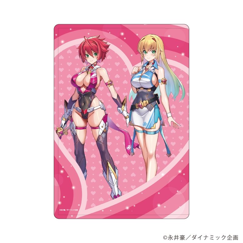 【グッズ-ファイル】キューティーハニーNova キャラクリアケース 01/キューティーハニー&如月ハニー(公式イラスト)