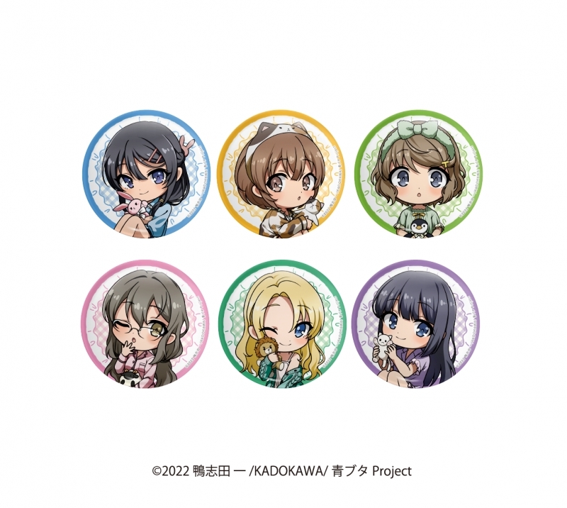 【グッズ-バッチ】青春ブタ野郎はランドセルガールの夢を見ない ミニキャラランダム缶バッジ【再販】