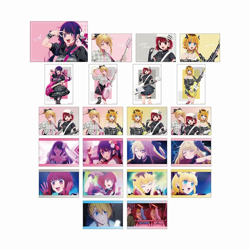 【グッズ-ブロマイド】【推しの子】 描き下ろし ロックバンドver. トレーディングブロマイド3枚セット
