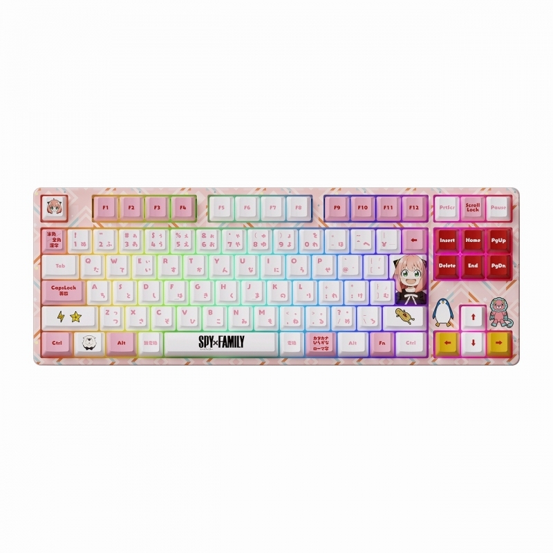 【グッズ-その他】SPY×FAMILY AMICIS ゲーミングキーボード 日本語配列 TKL