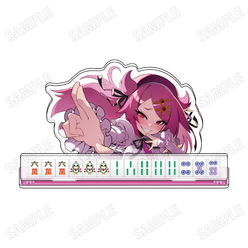 【グッズ-スタンドポップ】麻雀ファイトガール ミニアクリルジオラマ④アマト・テンシ
