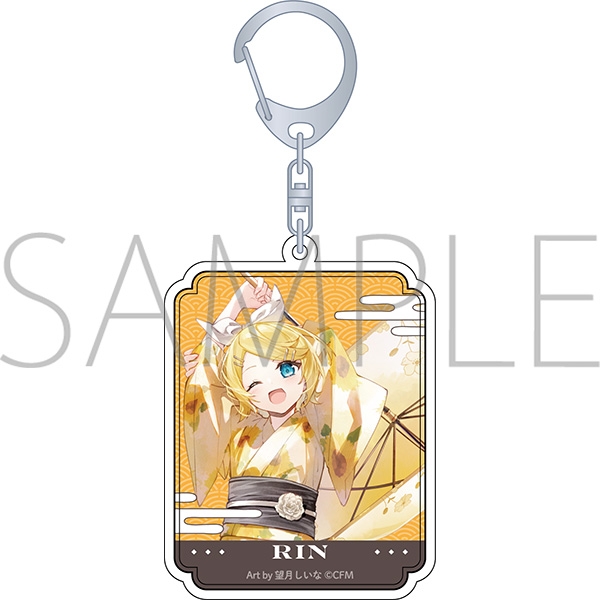【グッズ-キーホルダー】初音ミクシリーズ アクリルキ－ホルダー 鏡音リン
