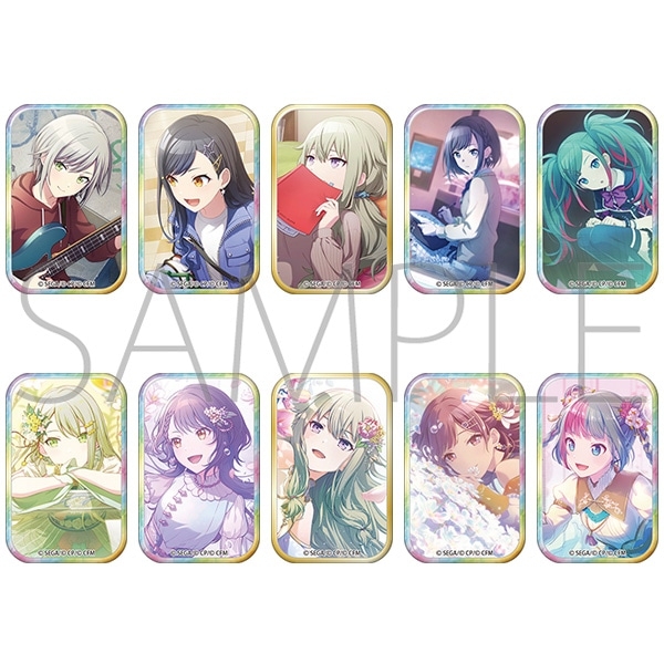 【グッズ-バッチ】プロジェクトセカイ カラフルステージ！ feat. 初音ミク スクエアバッジコレクション vol.33 A