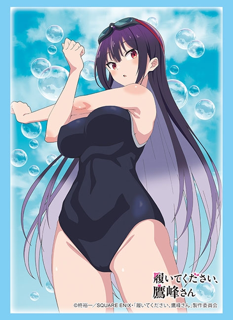 【トレカ-サプライ】ブシロード スリーブコレクション ハイグレード Vol.4838 TVアニメ「履いてください、鷹峰さん」『鷹峰高嶺』水着ver.