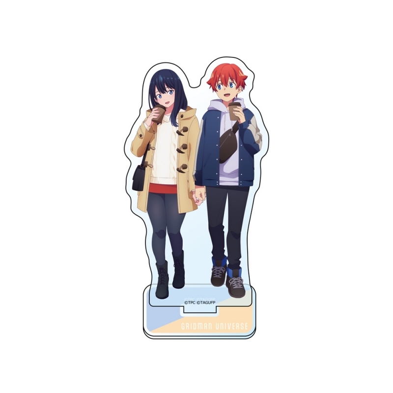 【グッズ-スタンドポップ】グリッドマン ユニバース 描き下ろしアクリルスタンド(響裕太&宝多六花/冬デート)