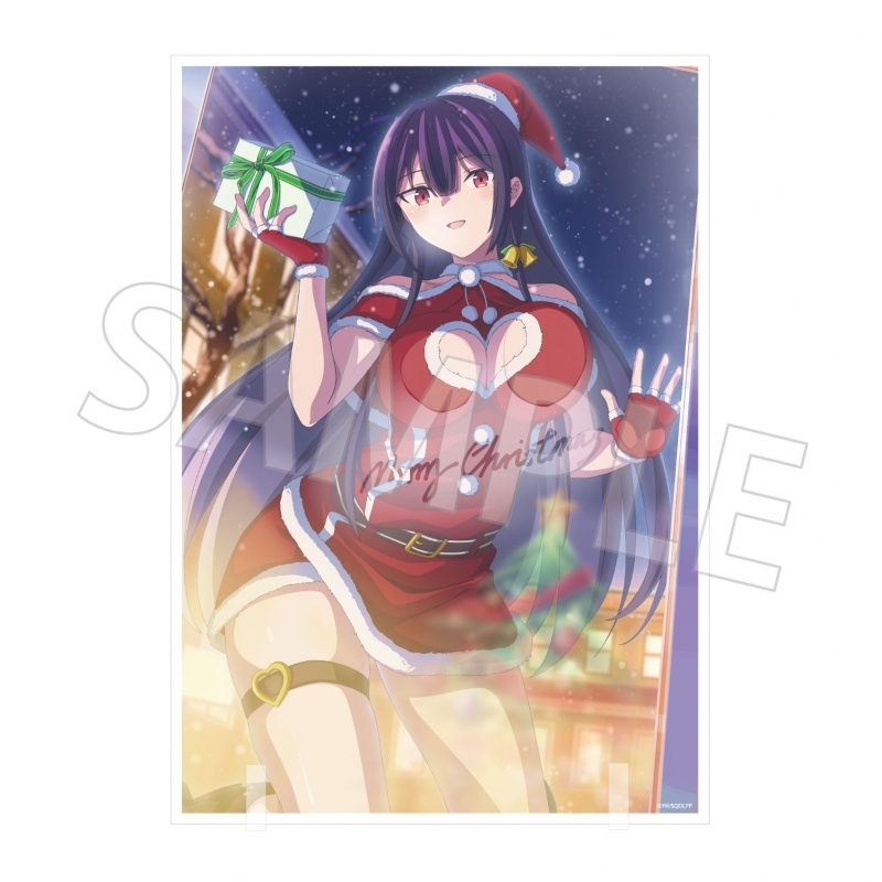 【グッズ-スタンドポップ】履いてください、鷹峰さん アクリルイラストパネル サンタ【催事商品】