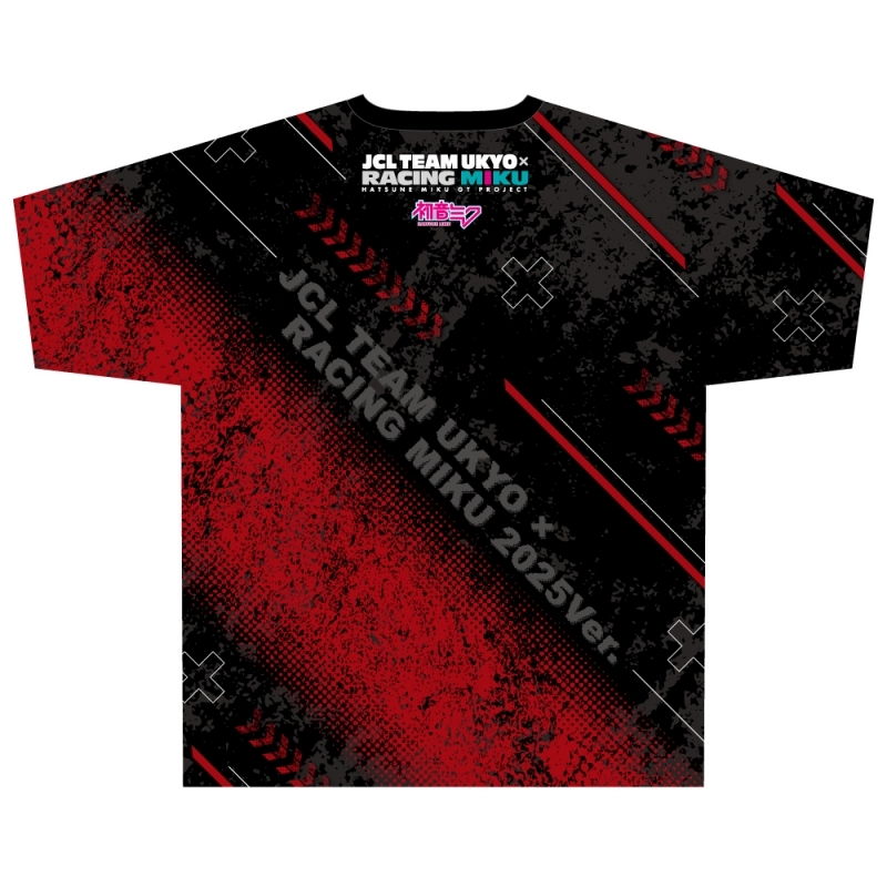 【グッズ-Tシャツ】レーシングミク 2025 JCL TEAM UKYO 応援Ver. フルグラフィックTシャツ（Lサイズ） サブ画像2