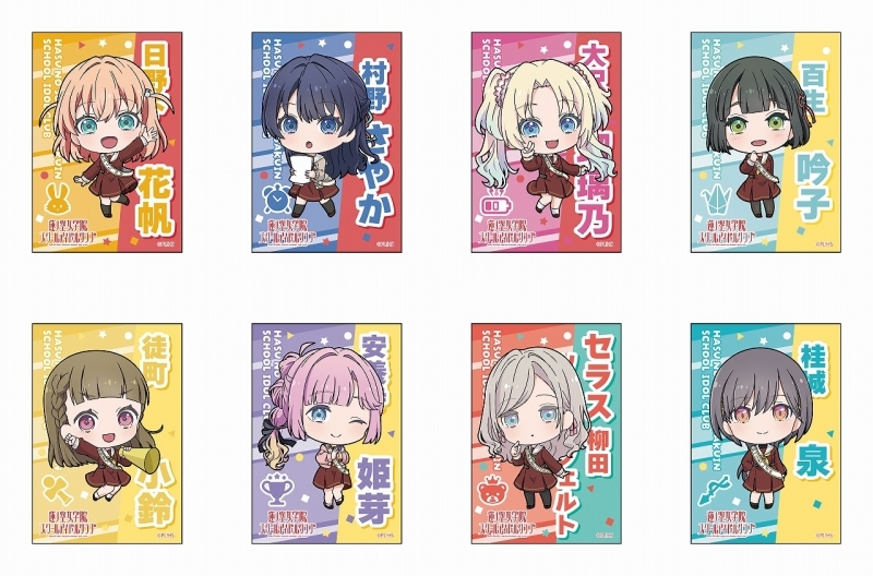 【グッズ-バッチ】ラブライブ！蓮ノ空女学院スクールアイドルクラブ スクエアカンバッジ 105期総選挙 デフォルメ ver.【ゲーマーズ先行】