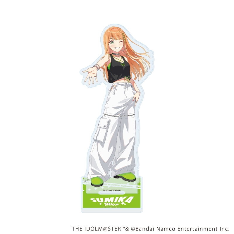 【グッズ-スタンドポップ】学園アイドルマスター アクリルスタンド 55/紫雲清夏 ストリートファッションver.(描き下ろしイラスト)