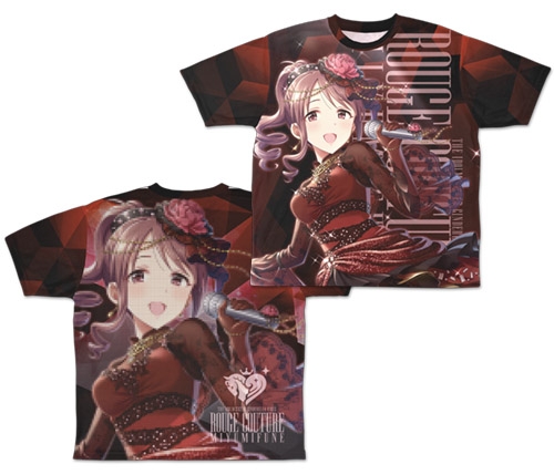 【グッズ-Tシャツ】アイドルマスター シンデレラガールズ ルージュクチュール 三船美優 両面フルグラフィックTシャツ/XL