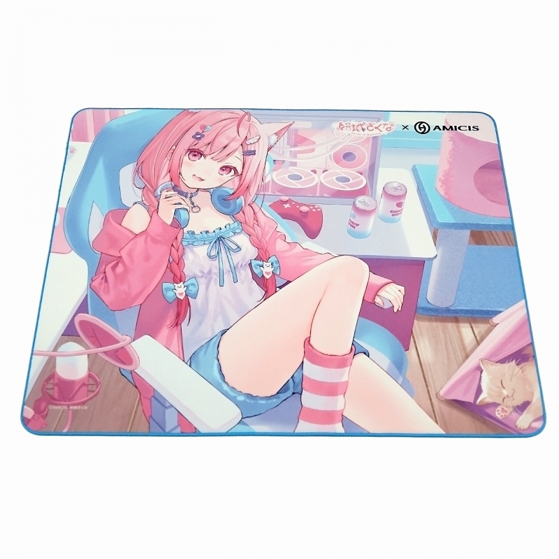 【グッズ-マウスパッド】結城さくな×AMICIS ゲーミングマウスパッド 仁 -JIN- 結城さくなEdition サブ画像3