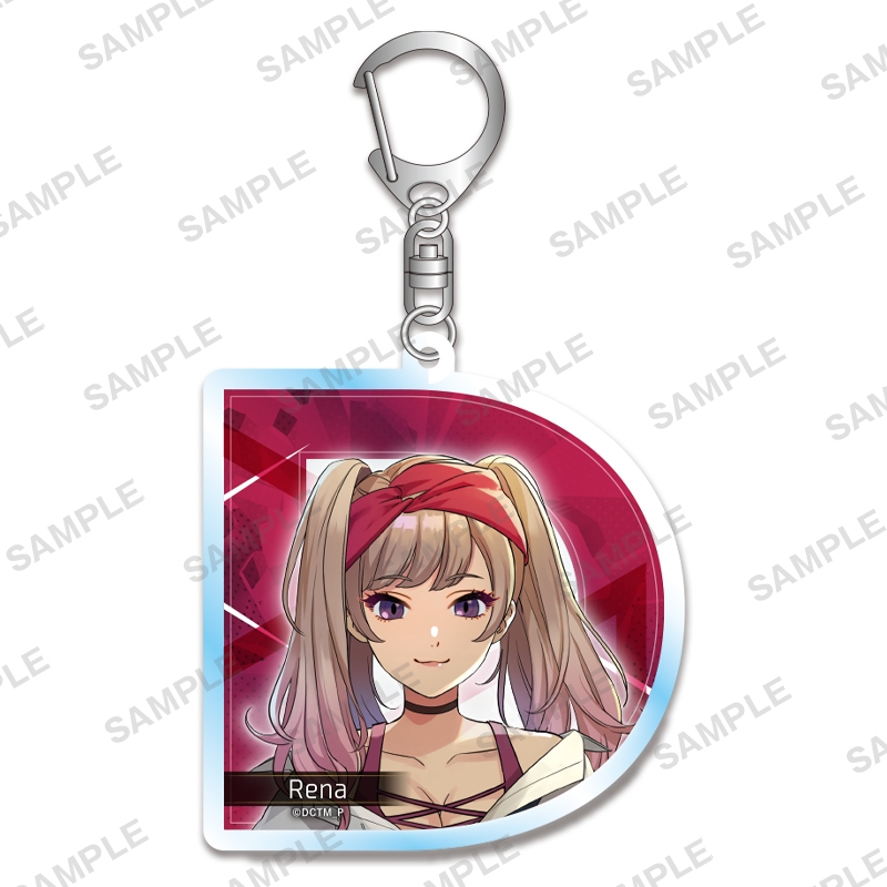 【グッズ-キーホルダー】D_CIDE TRAUMERAI アクリルキーホルダー vol.1 毛利 玲菜
