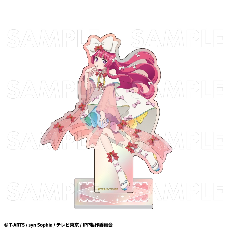 【グッズ-スタンドポップ】プリパラ さんくす♡ハッピーリボンコーデ オーロラアクリルスタンド そふぃ【再販】