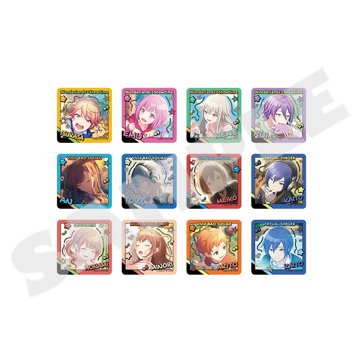 【グッズ-ステッカー】プロジェクトセカイ カラフルステージ！ feat. 初音ミク メモステコレクション vol.7 A（全24種+レア） サブ画像4