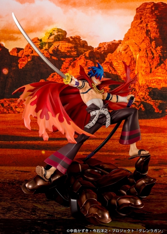 【フィギュア】天元突破グレンラガン「カミナ＆グレン」 塗装済完成品 サブ画像9