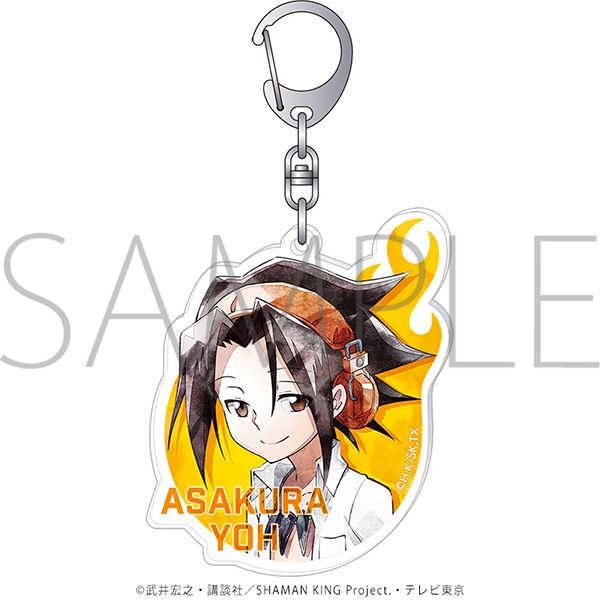 【グッズ-キーホルダー】SHAMAN KING アクリルキーホルダー 麻倉 葉 Art-Pic