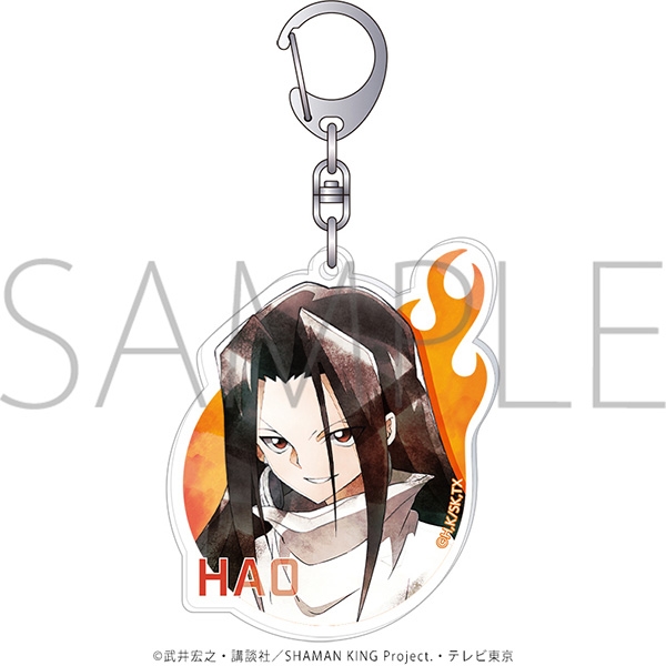 【グッズ-キーホルダー】SHAMAN KING アクリルキーホルダー ハオ Art-Pic