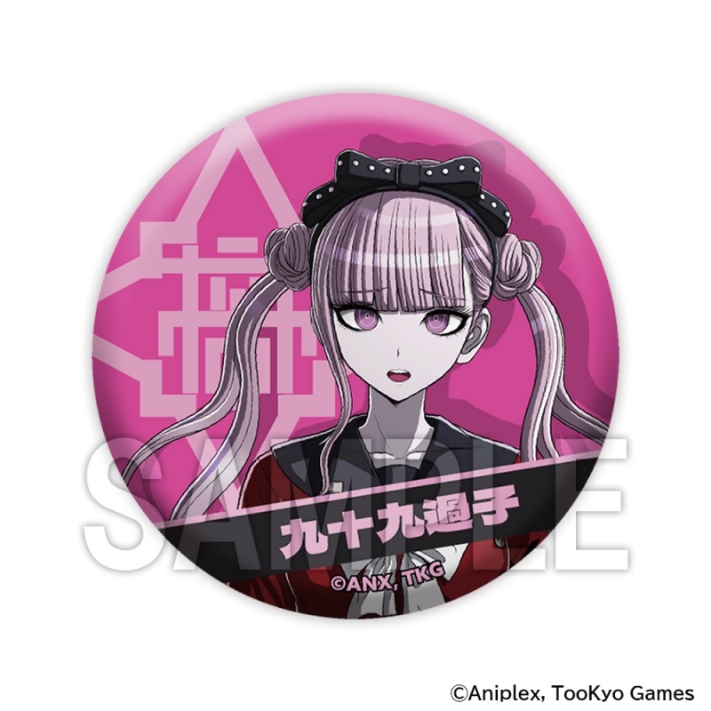 【グッズ-バッチ】HUNDRED LINE -最終防衛学園- 缶バッジ 九十九過子