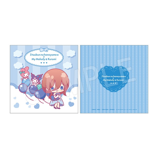 【グッズ-クッション】五等分の花嫁＊×マイメロディ＆クロミ クッション バルーン＆リボンver. 三玖