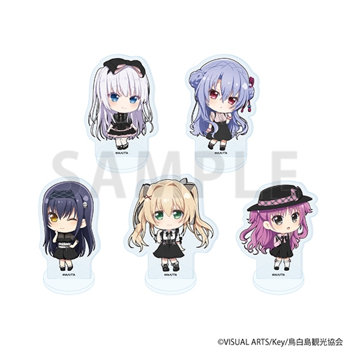 【グッズ-スタンドポップ】Summer Pockets アクリルぷちスタンド 01/ダークガーリーver. ブラインド(全5種)(ミニキャライラスト)【催事商品】