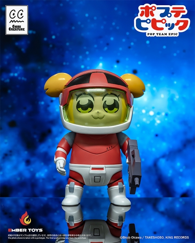 【フィギュア】ポプテピピック Chibi Creature ポプ子 & ピピ美 Spacesuit Ver. サブ画像6