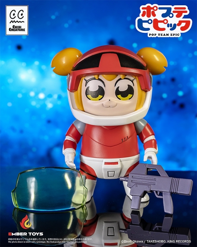 【フィギュア】ポプテピピック Chibi Creature ポプ子 & ピピ美 Spacesuit Ver. サブ画像7