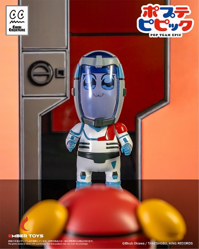 【フィギュア】ポプテピピック Chibi Creature ポプ子 & ピピ美 Spacesuit Ver. サブ画像8