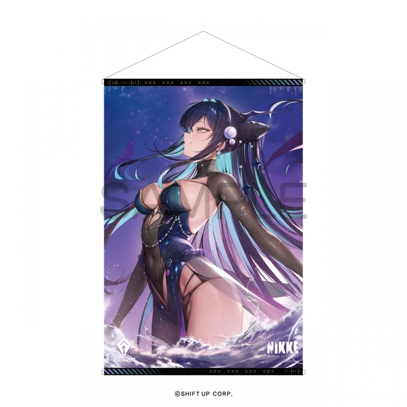 【グッズ-タペストリー】勝利の女神：NIKKE B2タペストリー リトルマーメイド - アビスフラワー