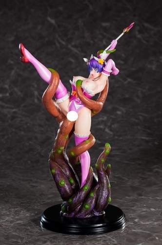 【フィギュア】触手緊縛マジカルガール 魔那 1/7スケール 塗装済み完成品 【特価】 サブ画像4