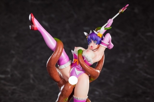 【フィギュア】触手緊縛マジカルガール 魔那 1/7スケール 塗装済み完成品 【特価】 サブ画像5