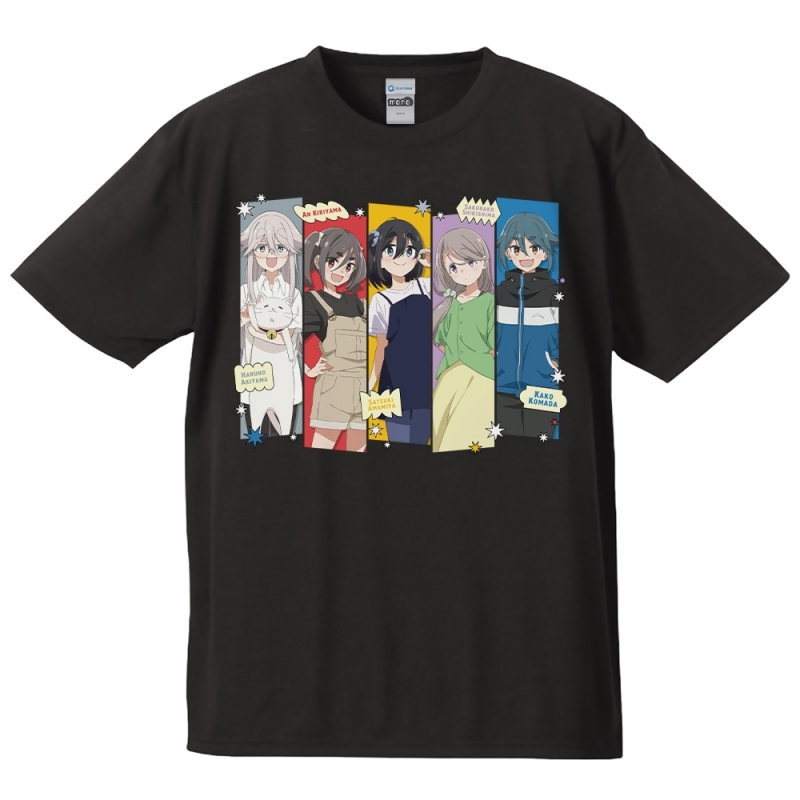 【グッズ-Tシャツ】mono Tシャツ さつき、アン、桜子、春乃＆たいしょう、華子 Lサイズ