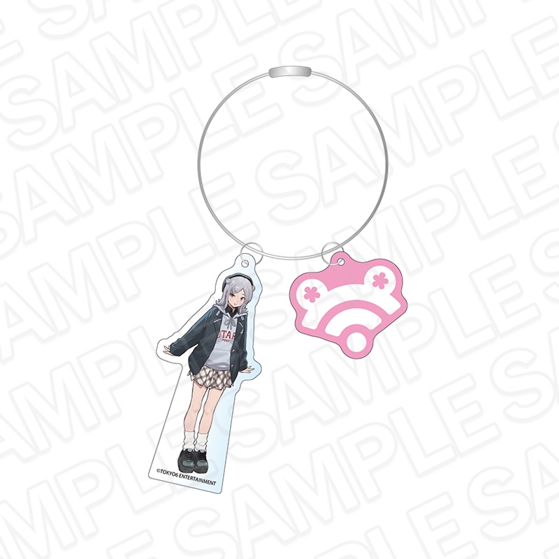 【グッズ-キーホルダー】TOKYO6キャラクターズ ワイヤーキーホルダー 小春六花 GAL ver.