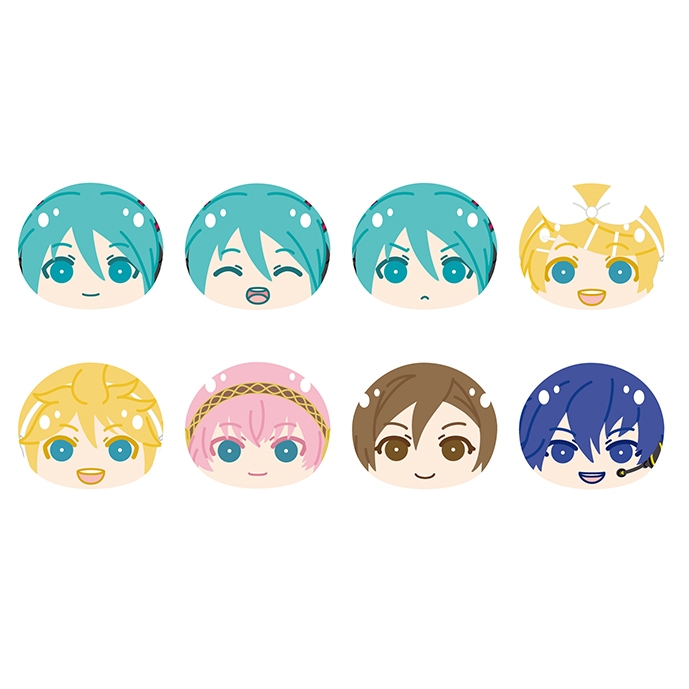 【グッズ-マスコット】初音ミク おまんじゅうにぎにぎマスコット