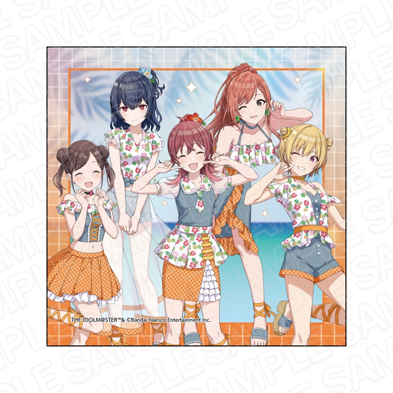 【グッズ-タオル】アイドルマスター シャイニーカラーズ マイクロファイバー 283プロ 放課後クライマックスガールズ tropical style