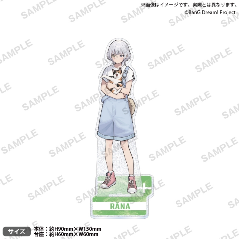 【グッズ-スタンドポップ】BanG Dream! きらりんアクリルスタンド コラボ ver. 要 楽奈【催事商品】