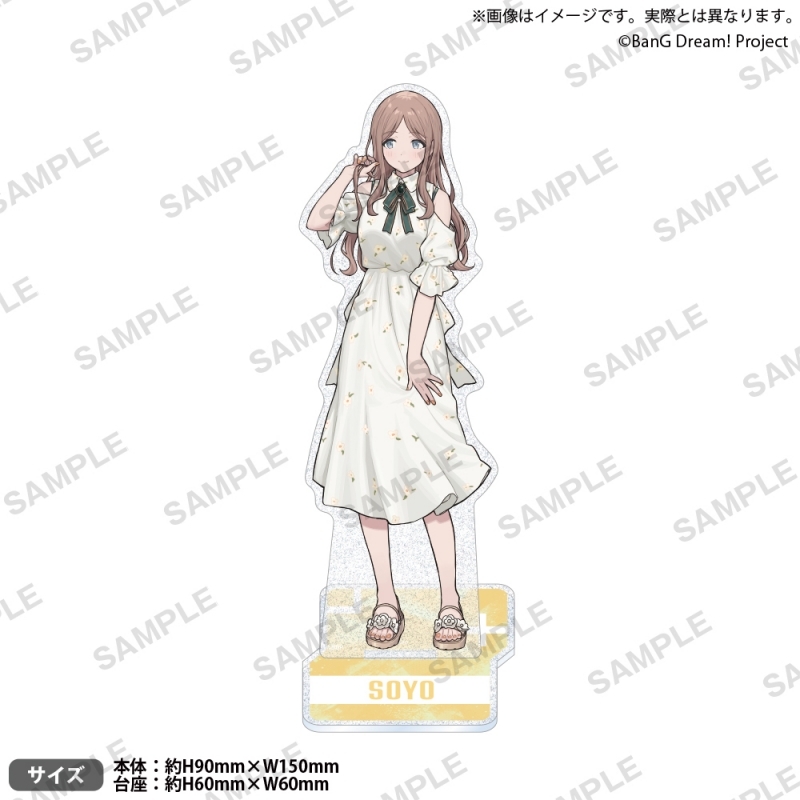 【グッズ-スタンドポップ】BanG Dream! きらりんアクリルスタンド コラボ ver. 長崎 そよ【催事商品】