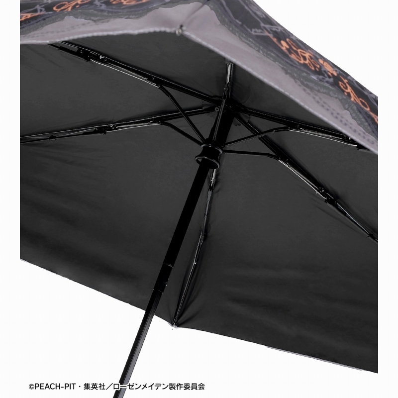【グッズ-その他】ローゼンメイデン 水銀燈 UVカット付き晴雨兼用ワンタッチ折りたたみ傘 サブ画像3