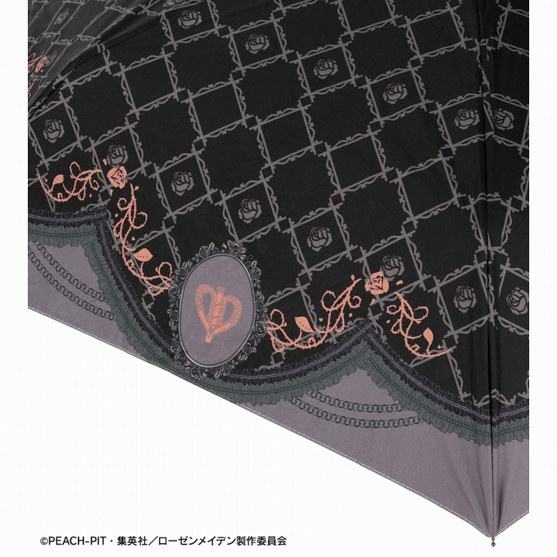 【グッズ-その他】ローゼンメイデン 水銀燈 UVカット付き晴雨兼用ワンタッチ折りたたみ傘 サブ画像4