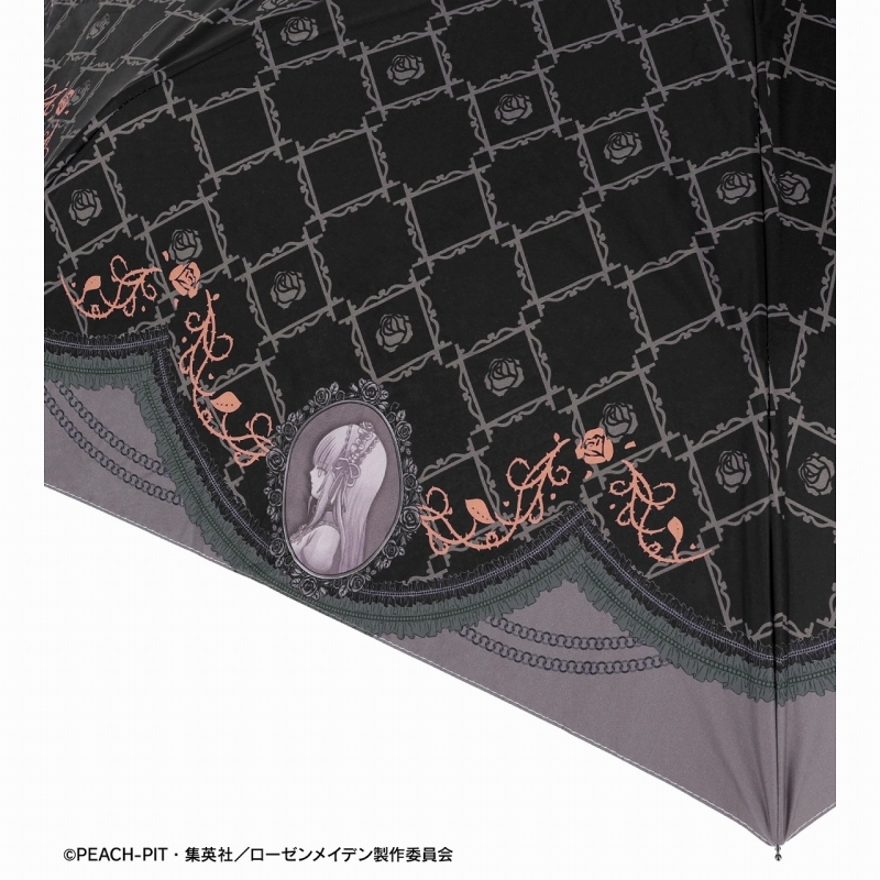 【グッズ-その他】ローゼンメイデン 水銀燈 UVカット付き晴雨兼用ワンタッチ折りたたみ傘 サブ画像5