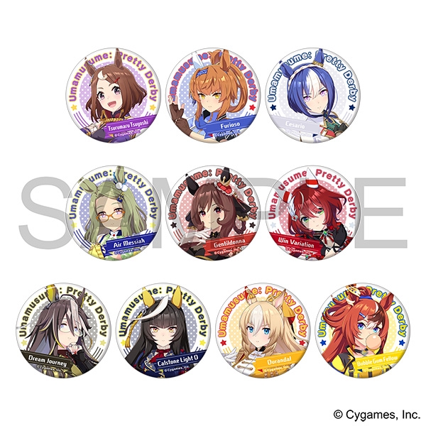 【グッズ-バッチ】ウマ娘 プリティーダービー キャラバッジコレクション/vol.11