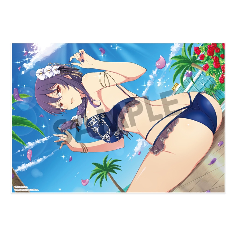 【グッズ-スタンドポップ】シノビマスター 閃乱カグラ NEW LINK ビジュアルアクリルプレート 凛(81の日伝説爆乳祭)