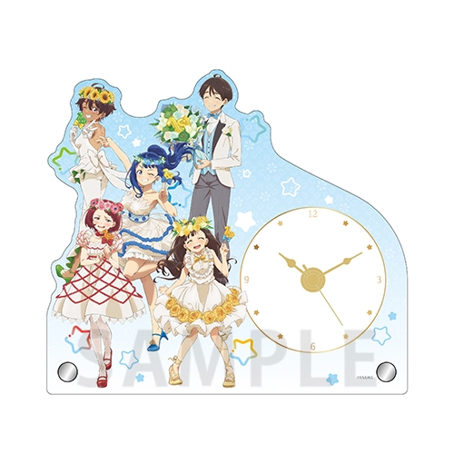 【グッズ-時計】負けヒロインが多すぎる！ アクリルクロック 1st anniversary ver.【催事商品】