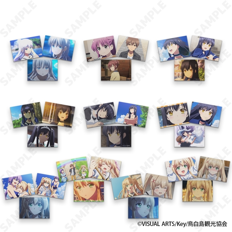 【グッズ-ブロマイド】Summer Pockets トレーディング場面写ブロマイド(3枚セット)vol.1
