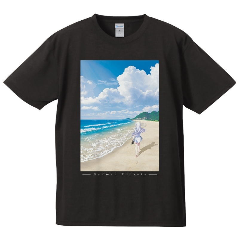 【グッズ-Tシャツ】Summer Pockets Tシャツ ティザービジュアル Mサイズ