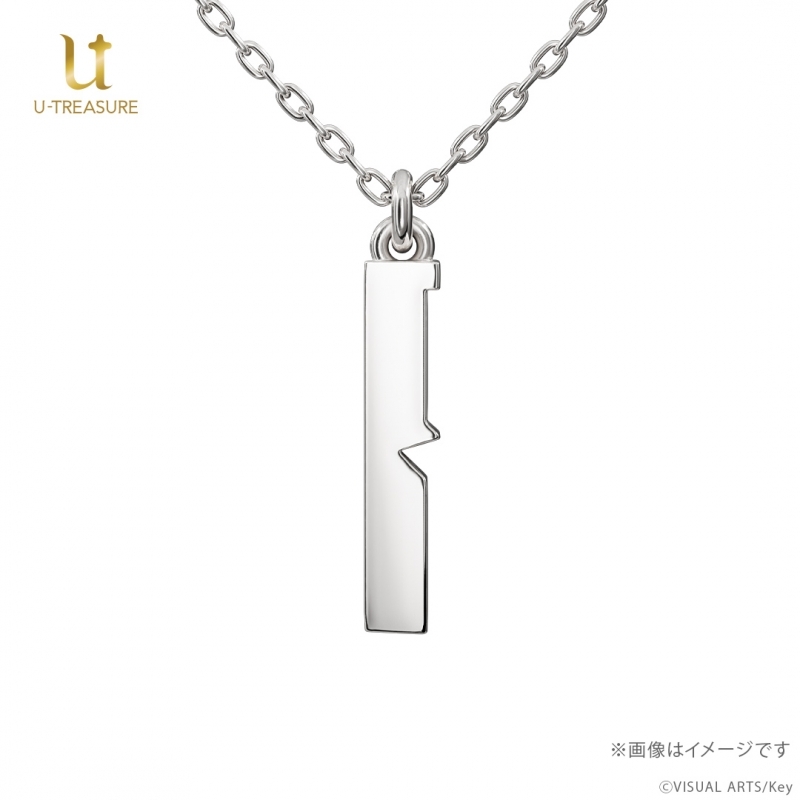 【グッズ-ネックレス】Angel Beats! ビートモチーフネックレス プラチナ 椎名 サブ画像2