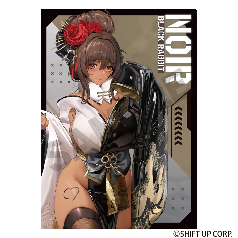 【グッズ-クリアファイル】勝利の女神：NIKKE シングルクリアファイル ノワール