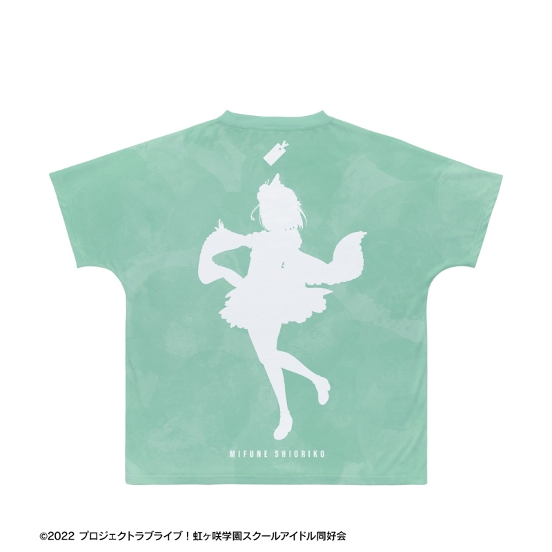 【グッズ-Tシャツ】ラブライブ！虹ヶ咲学園スクールアイドル同好会 三船栞子 Ani-Art 第2弾 フルグラフィックTシャツユニセックス(サイズ/XL) サブ画像2