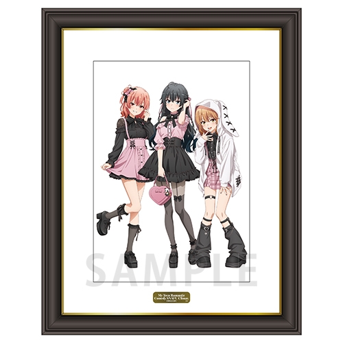 【グッズ-ボード】やはり俺の青春ラブコメはまちがっている。完 メモリアルアート サブカルファッション ver.【催事商品】【受注生産商品】