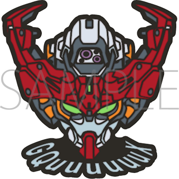 【グッズ-ピンブローチ】機動戦士Gundam GQuuuuuuX ピンズ GQuuuuuuX