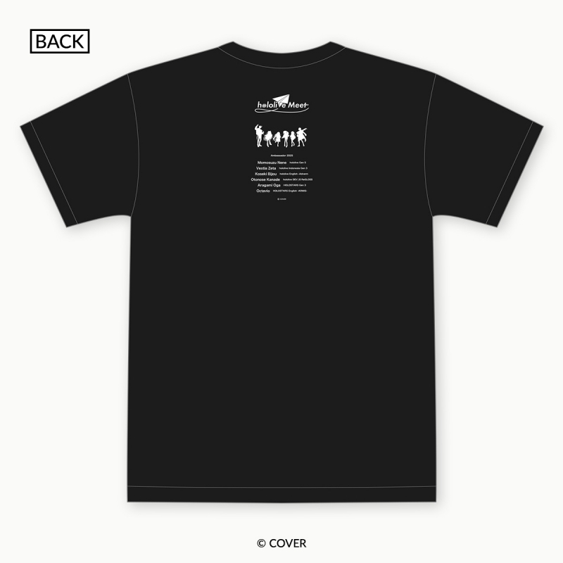 【グッズ-Tシャツ】hololive Meet 2025 Tシャツ S サブ画像2